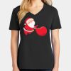 Ladies Core Cotton V-Neck Tee Thumbnail