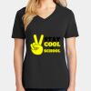 Ladies Core Cotton V-Neck Tee Thumbnail