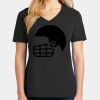 Ladies Core Cotton V-Neck Tee Thumbnail